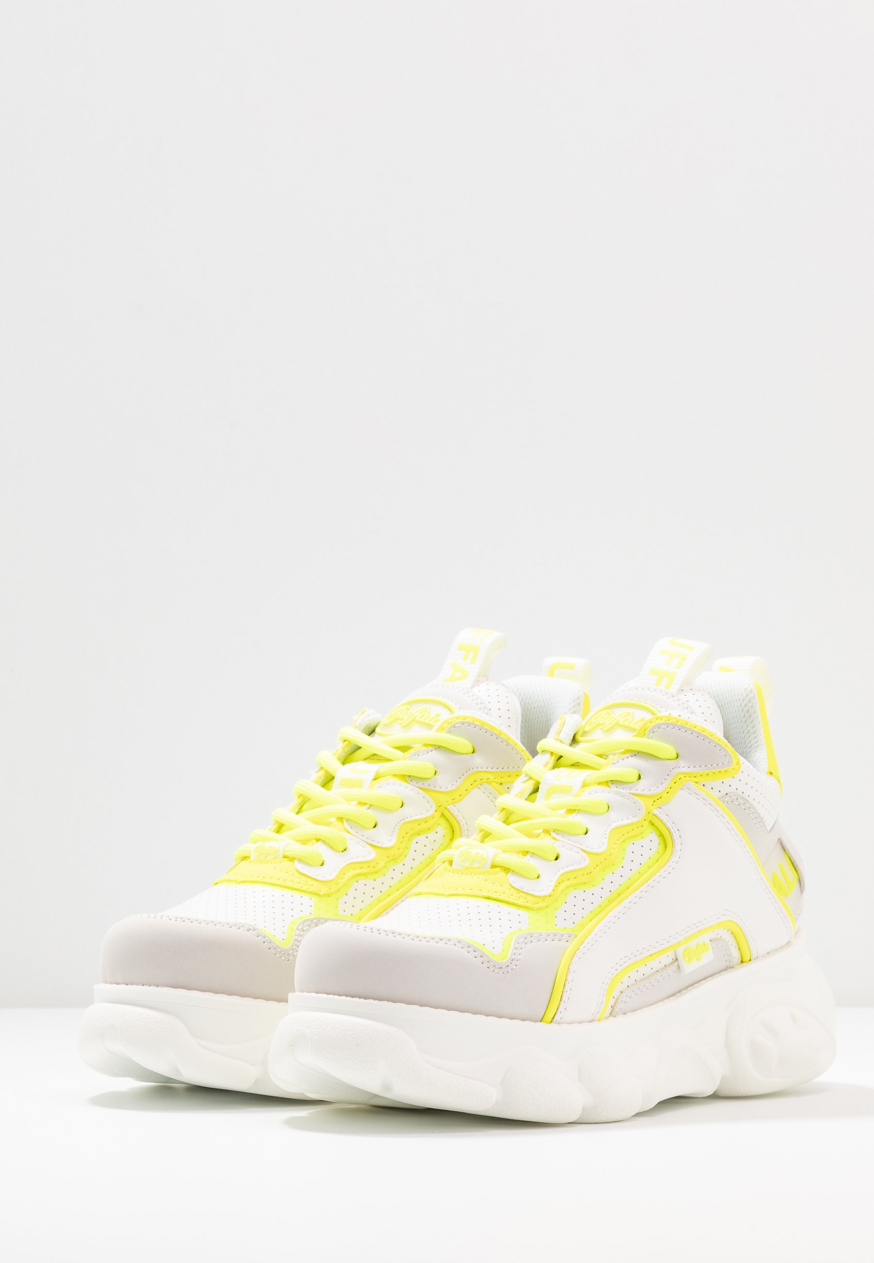 Buffalo CHAI Joggesko whiteneon yellow Zalando.no Buffalo CHAI Joggesko whiteneon yellow Zalando.no