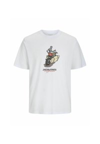 Camiseta estampada - bright white
