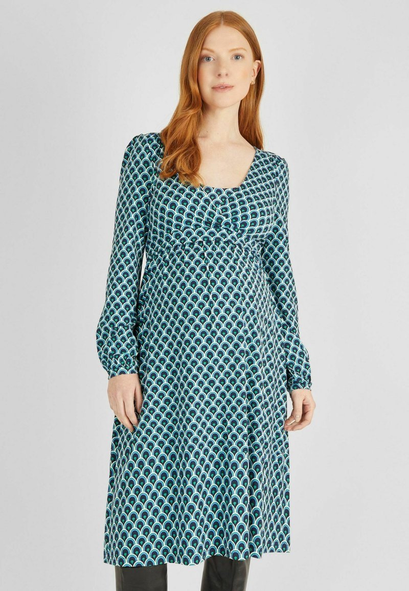 JoJo Maman Bébé NURSING WRAP Kasdienė suknelė navy/mėlyna Zalando.lt