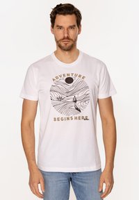 Lee Cooper - T-shirt z nadrukiem