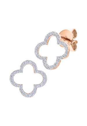 FLOWER STUD - Auskarai - rose gold-coloured