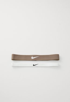 Nike Performance FLEX HEADBAND 2 PACK - Other accessories - mink brown/sail/white