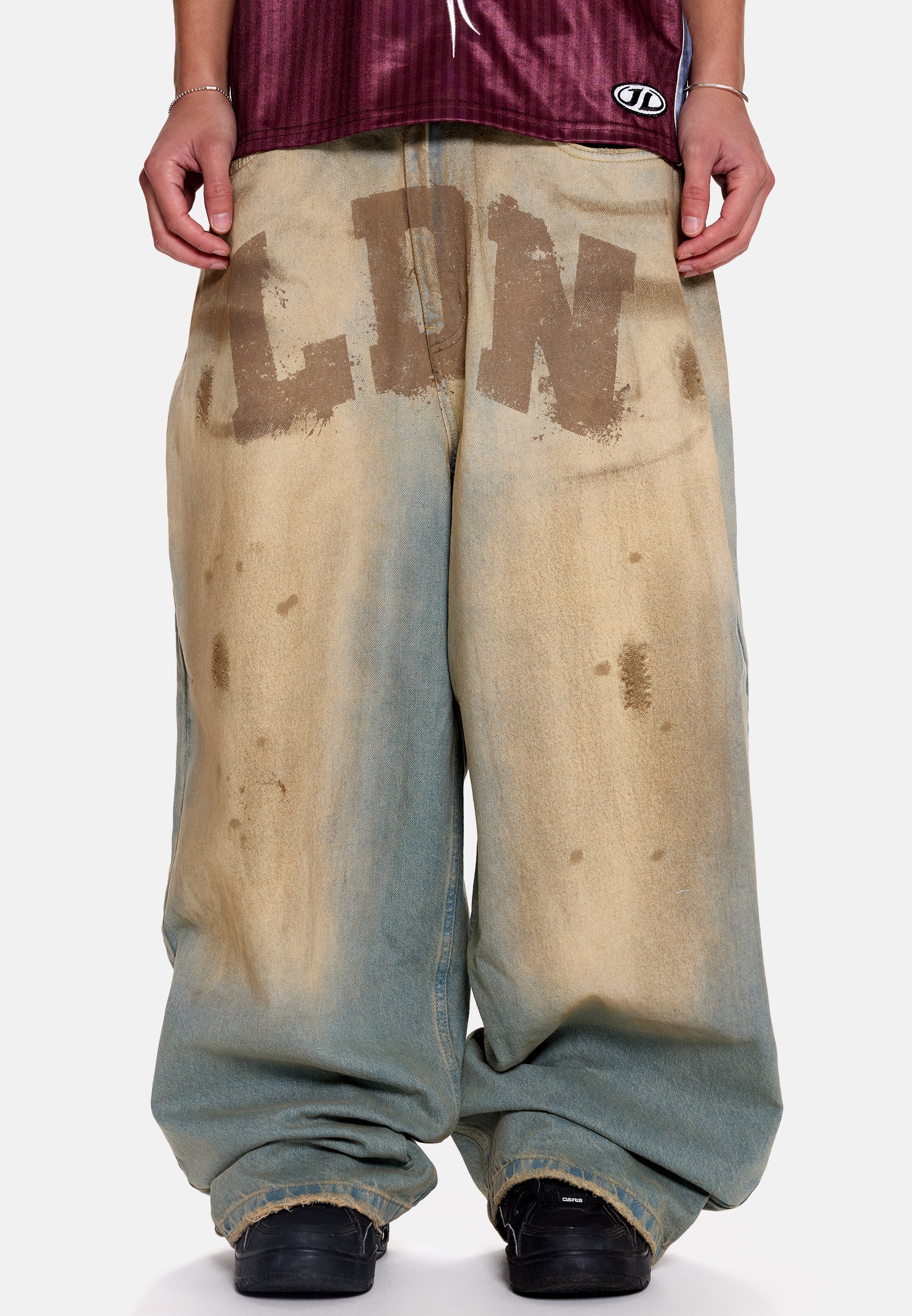 Jaded London Baggy Jeans - blue denim - Zalando.ie