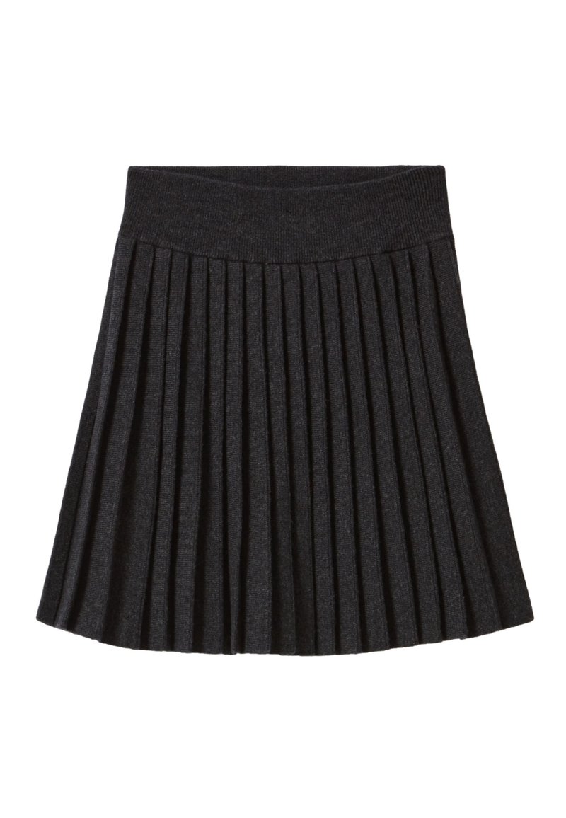 CLAUDIE PIERLOT Plooirok grijs gemêleerd