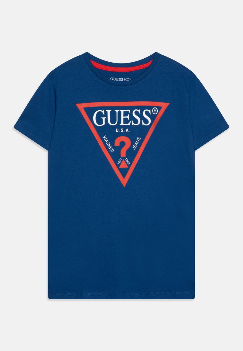 Guess - CORE JUNIOR BOY - T-shirt con stampa - blue maya, Ingrandire