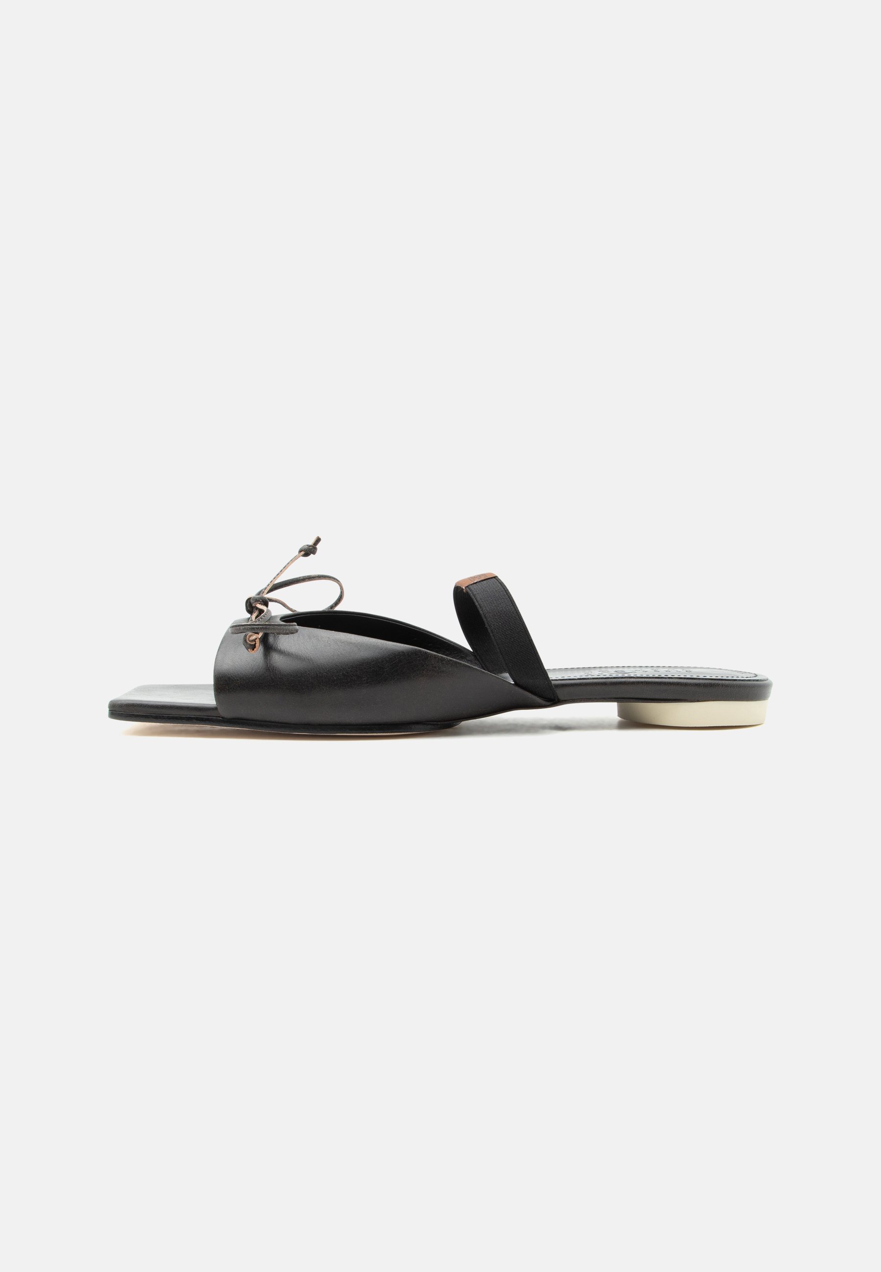 MM6 Maison Margiela Mules - black/doe brown/brown - Zalando.co.uk