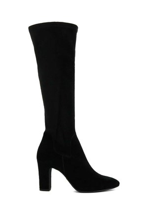 Laarzen met hoge hak - black