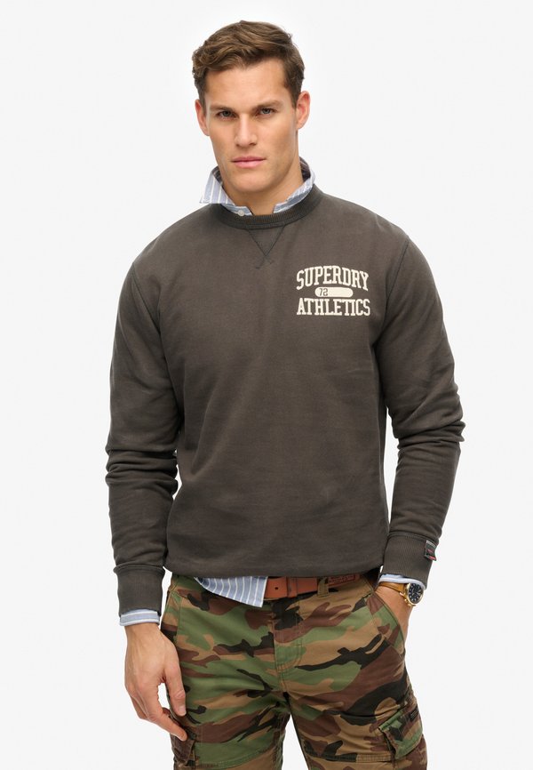 ATHLETIC ESSENTIALS CREW  - Sweatshirt - charcoal