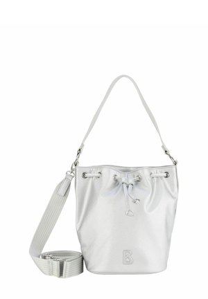 Bogner VERBIER BY NIGHT BEUTELTASCHE 17.5 CM - Håndtasker - silver-coloured