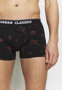 Urban Classics 3 PACK - Úzke boxerky - charcoal/funky/black