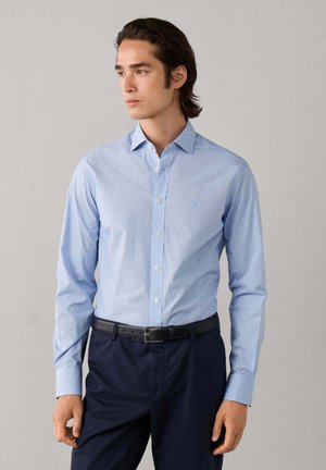 Hackett London, HACKETT LONDON SHIRT GINGHAM ENG STRIPE - Camisa - light blue