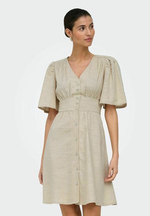 JDY, KLEID JDYNORA KURZES KLEID - Robe chemise - overcast