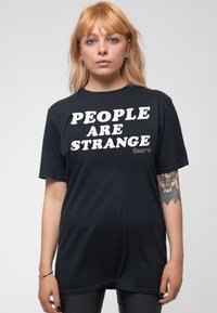 Paradiso Clothing THE DOORS PEOPLE ARE STRANGE - Print T-shirt - black