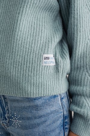 WE Fashion Pulóver - ice blue
