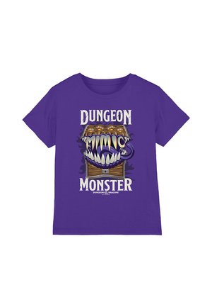 DUNGEONS AND DRAGONS MIMIC DUNGEON MONSTER - Print T-shirt - purple