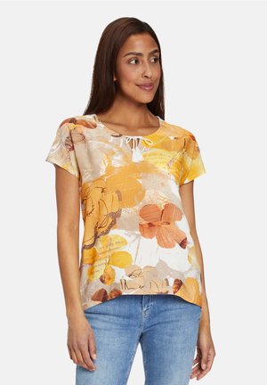 MIT QUASTEN - Blouse - camel orange