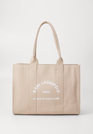 SQUARE LARGE TOTE - Bolso shopping - nougat