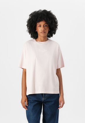 SCRIPT TEE - T-shirt con stampa - royal blush