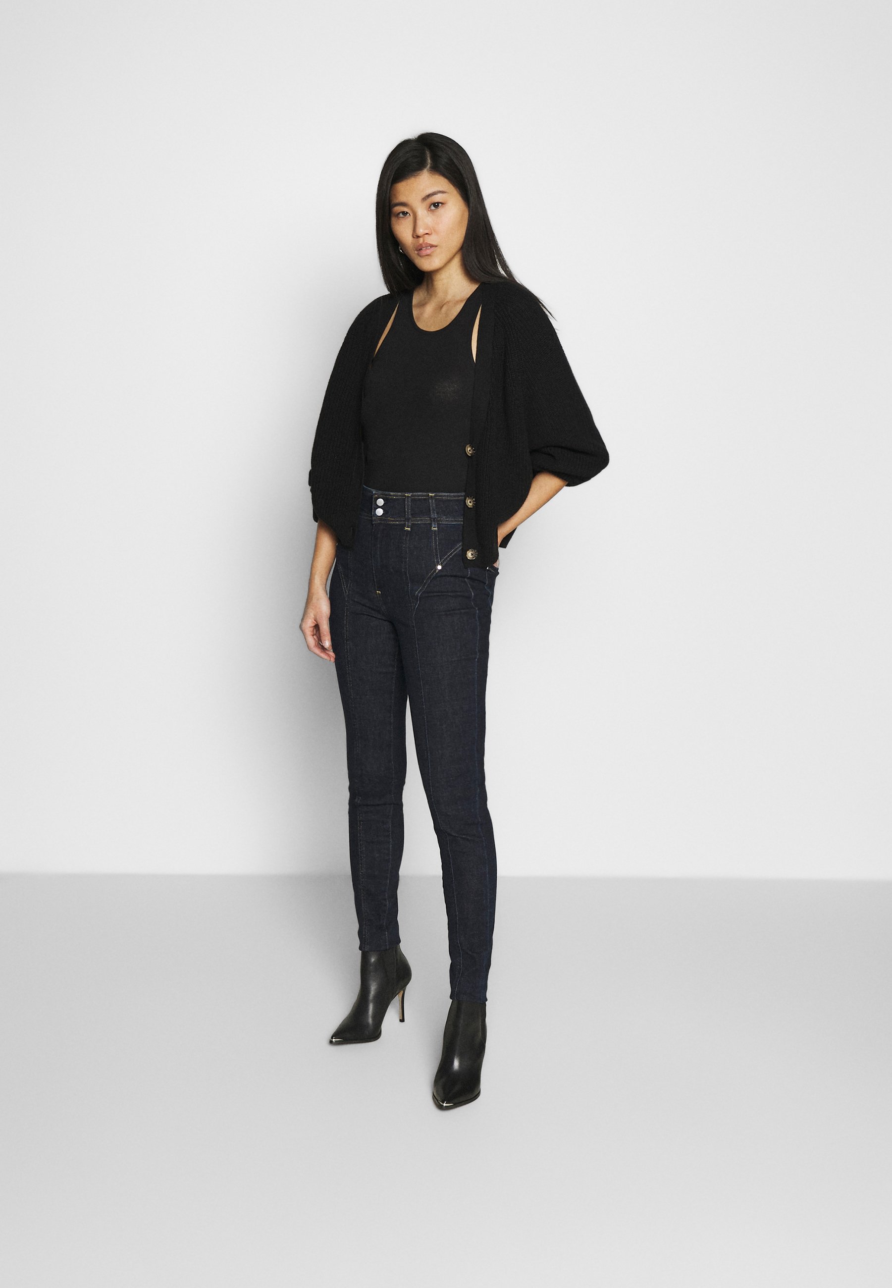 Guess CORSET BIKER - Jeans Skinny Fit 