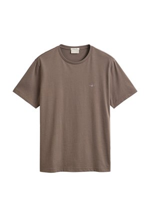 GANT, REG SHIELD  - T-shirt basique - taupe