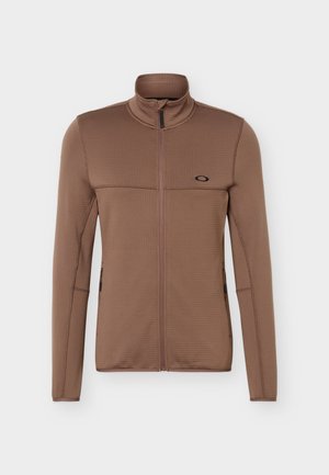 Oakley, CANOPY FULL ZIP - Φλις μπουφάν - dark umber