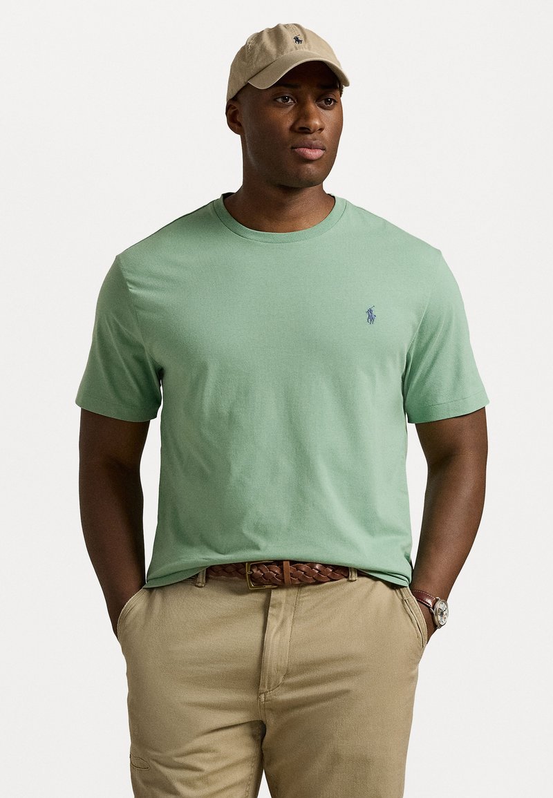 Polo Ralph Lauren Big & Tall JERSEY CREWNECK T-SHIRT - Basic póló - faded mint