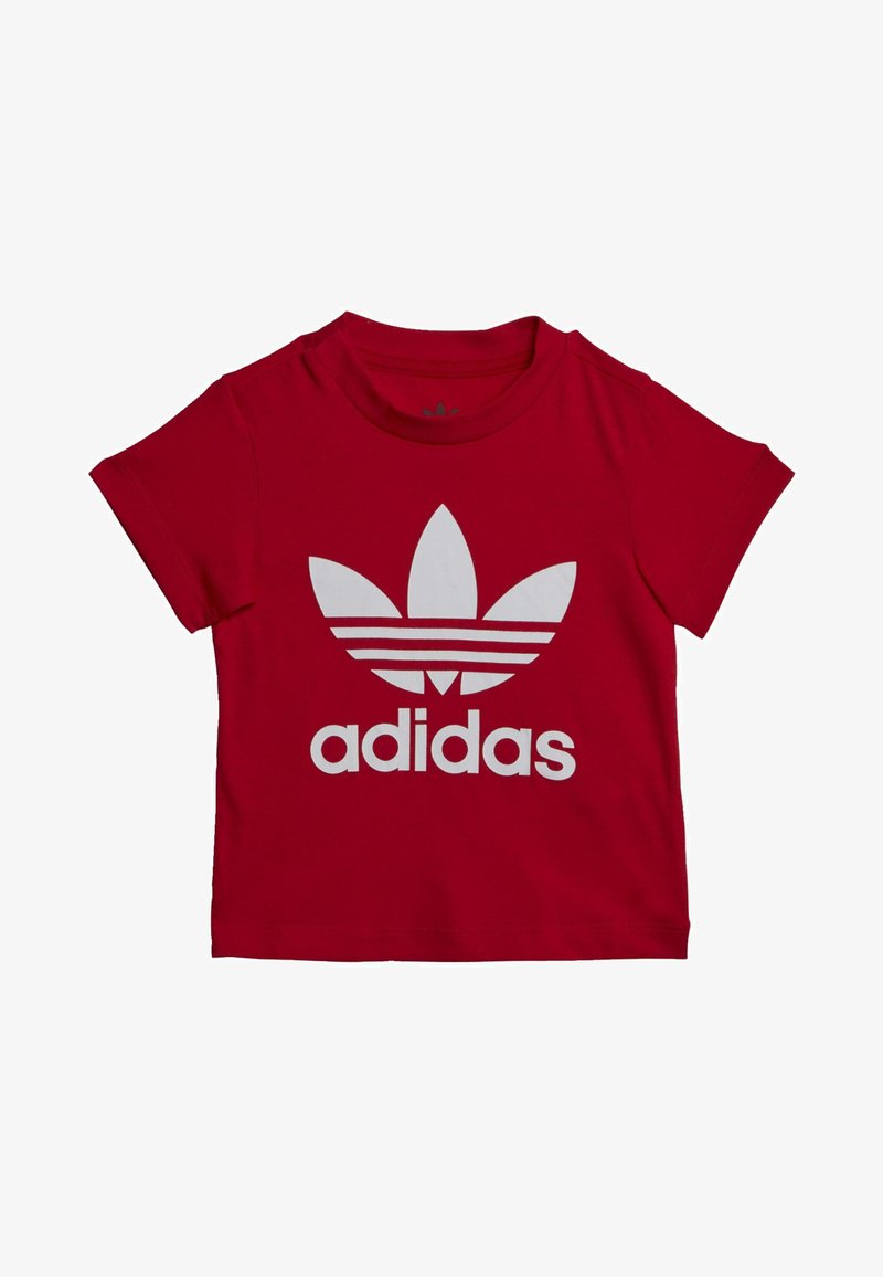 adidas Originals TREFOIL TEE - Print T-shirt - red
