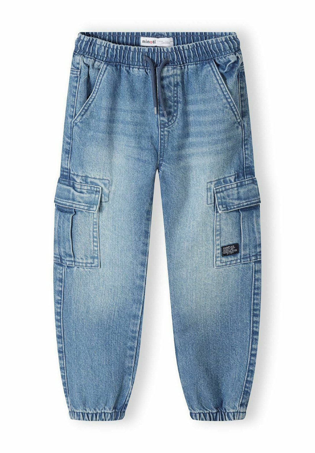 MINOTI DISTRESSED Jeans baggy blue denim/blu denim - Main Image