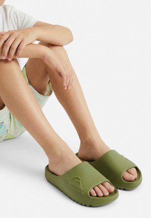 Quiksilver, QUIKSILVER FLIP-FLOPS BOY GREEN 5906751931219 - Pool slides - green