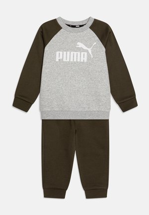 Puma, MINICATS RAGLAN JOGGER UNISEX SET - Tuta - dark olive