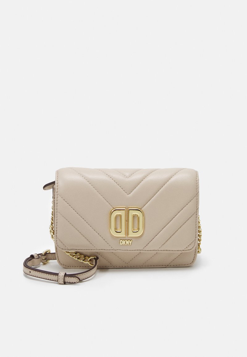 DKNY DELPHINE FLAP Across body bag eggshell/offwhite Zalando.ie