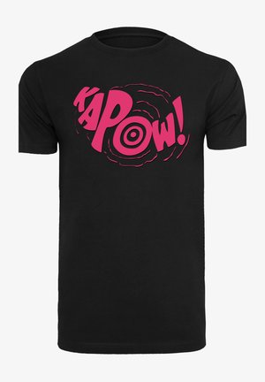 F4NT4STIC, DC COMICS SUPERHELDEN BATMAN TV SERIE KAPOW - Tričko s potlačou - black