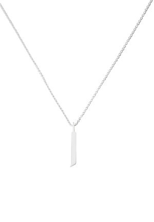 Design Letters HALSKETTE MIT GROSS INITIAL CHARM SILBER (A-Z) - Halskette - silver coloured