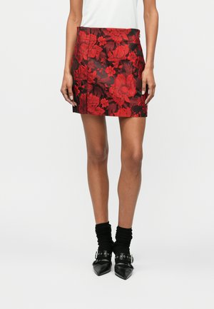 EMILIA SKIRT - Mini skirts  - red