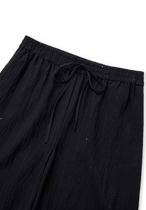 Ipekyol, IPEKYOL PANTS SEQUINED TROUSERS WITH WRINKLE EFFECT - Trousers - black