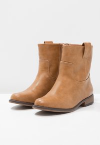 Anna Field Botines - cognac