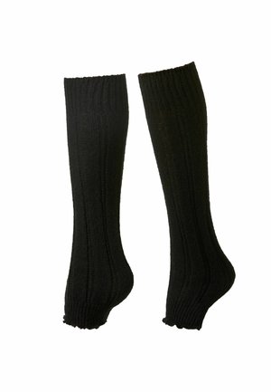Calzedonia Pletené návleky na lýtka - d black rib