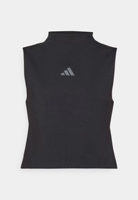 ESSENTIALS SLIM HIGH NECK - Top - black