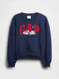 GAP KIDS VINTAGESOFT SNOOPY LOGO SWEATSHIRT - Φούτερ - navy uniform