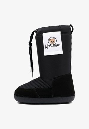 MOSCHINO, STIVALI DA NEVE UNISEX - Zapatos de bebé - black