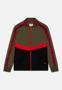 HUGO Kids CARDIGAN - Kofta - khaki