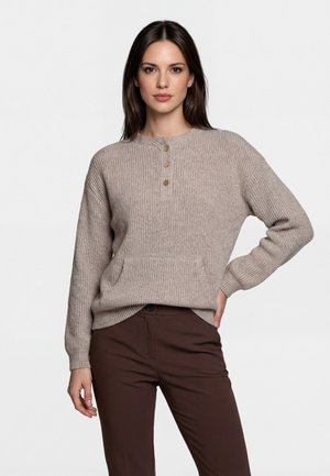 usha, Maglione - simply taupe grey