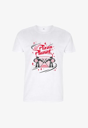 Henry Tiger, TOY STORY PIZZA PLANET GUARDS - Triko s potiskem - white