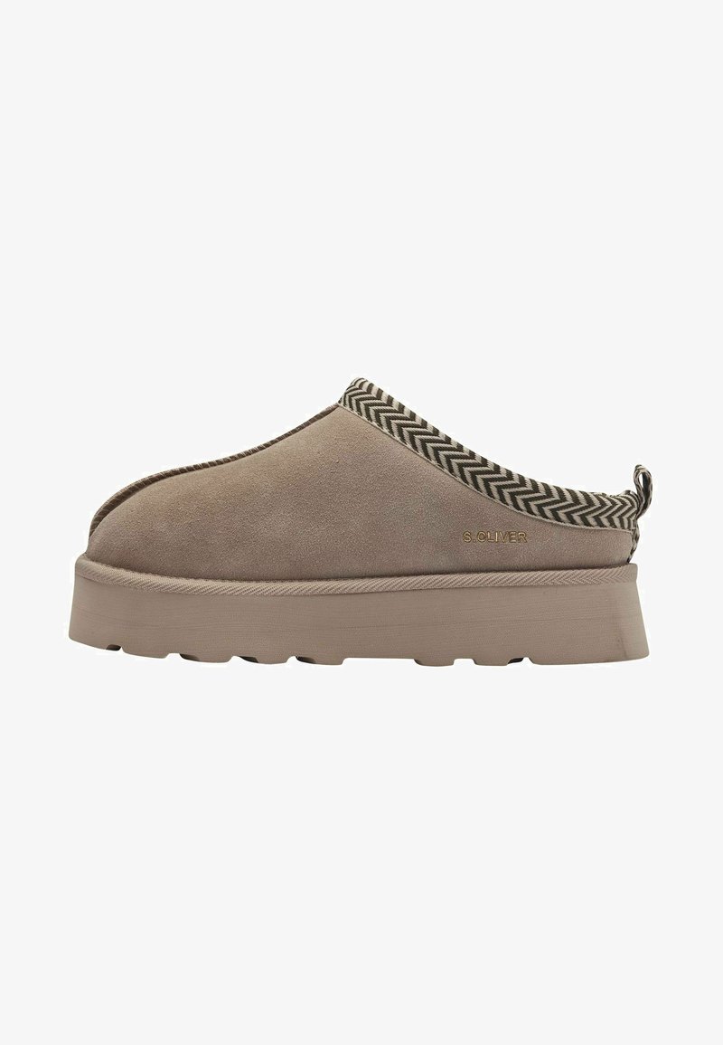 s.Oliver Lahtised kingad - light taupe