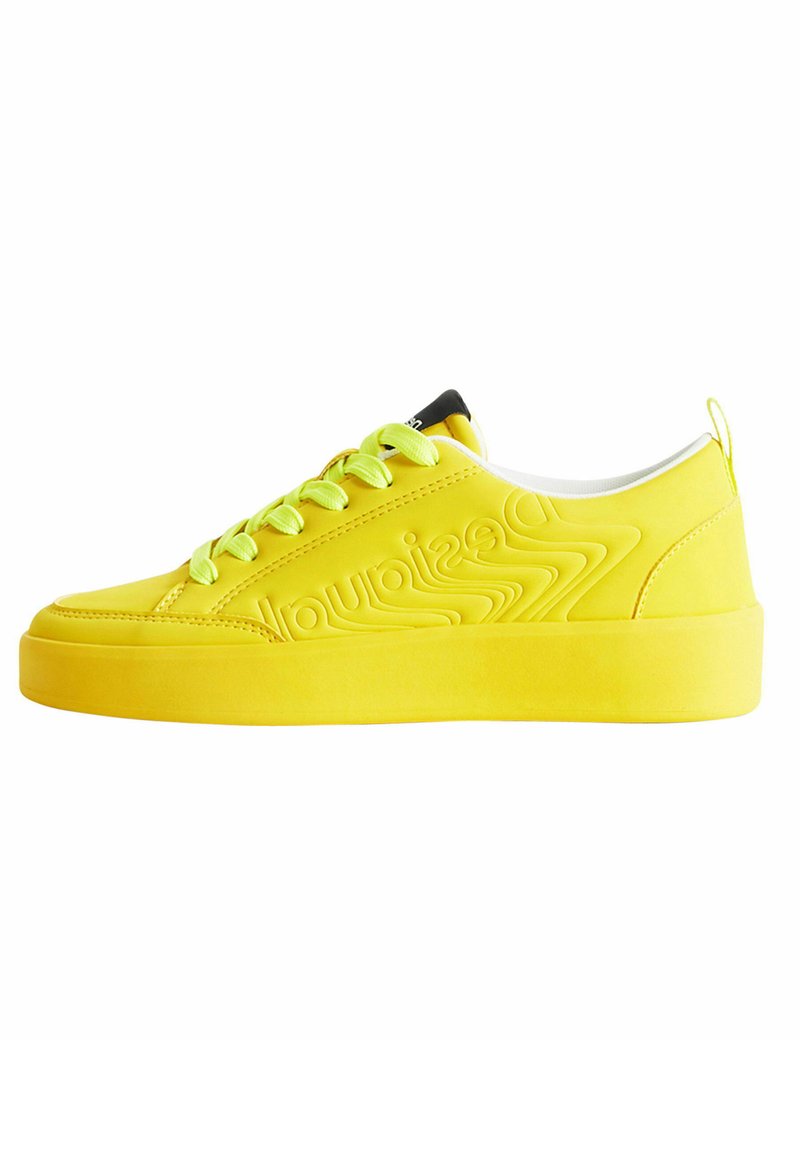 Desigual Sneakers laag geel
