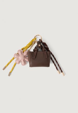 Atslēgu gredzens - brown/pink/yellow