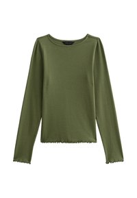 CREW NECK  - Longsleeve - khaki