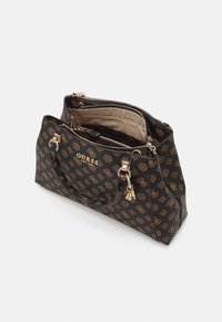 Guess EVELUNE GIRLFRIEND SATCHEL - Geantă de mână - mocha
