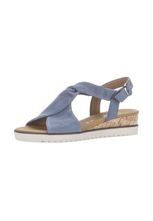 Sandalen met plateauzool - heaven kork