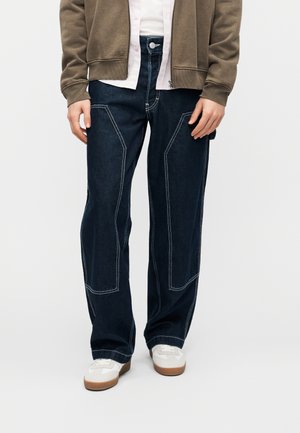 JAIMIE - Laza szabású farmerek - denim dark